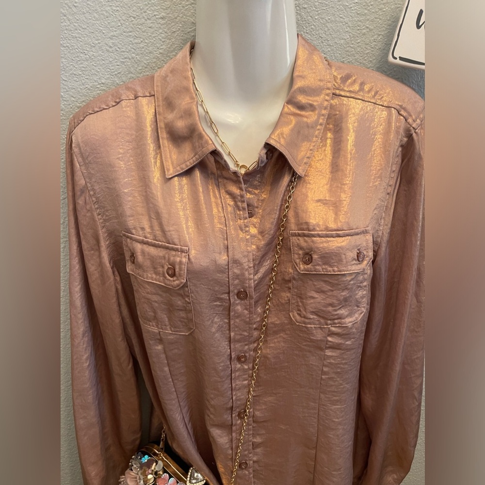 ☀️🚨Clearance🚨☀️Calvin Klein Blouse Sz M